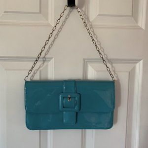 Blue Loft Clutch Purse